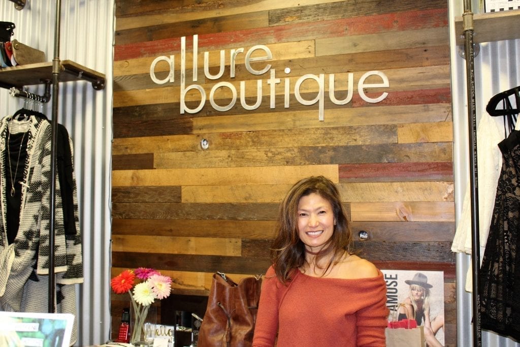Allure Boutique owner Bobbi Lee said her five-month-old shop in downtown Camas was having a very good day on Fri., Nov. 25, as shoppers flocked to the historic downtown in east Clark County to support locally owned, ‘small box’ businesses for Black Friday. Photo by Kelly Moyer