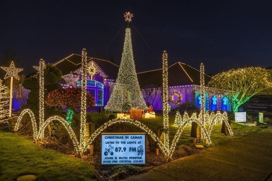 Houses around Clark County and beyond light up the night with Christmas lights