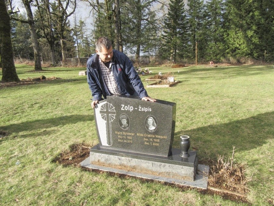 Area resident works for the city of Vancouver at Park Hill Cemetery and also part-time as a commissioner and the sexton of Fern Prairie Cemetery