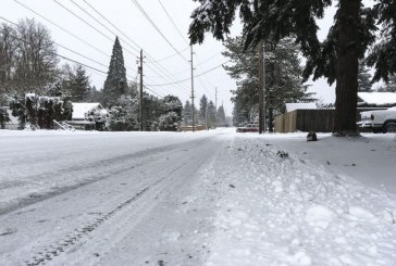 All major Vancouver streets are open, but Public Works crews asking residents to ‘avoid travel if at all possible’ due to heavy snowfall throughout area