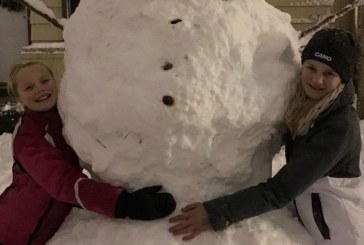 Reader submission: HUGE snowman!