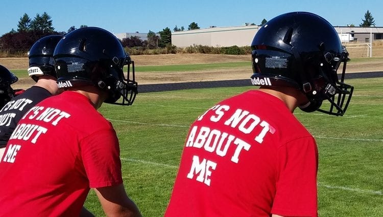 Fort Vancouver is focusing on ‘small successes’ as the Trappers attempt to change the culture of the their football program. Photo by Paul Valencia
