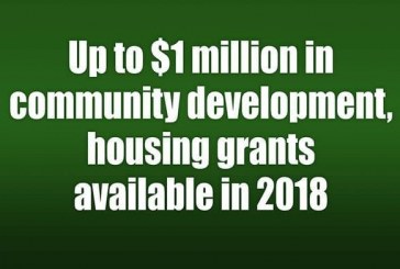 Up to $1 million in community development, housing grants available in 2018