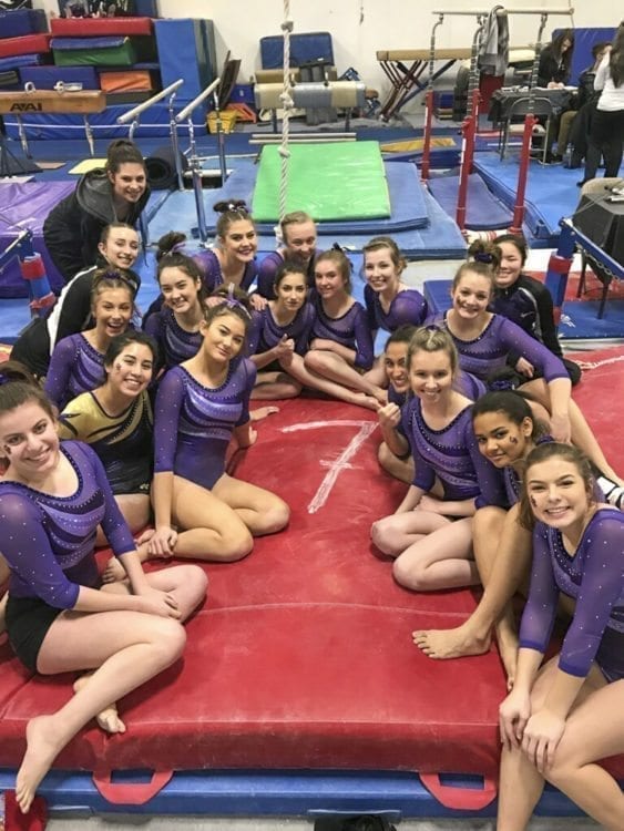 The Columbia River gymnastics team will be competing at district this week. Led by senior Sarah Ellis, the Chieftains are hoping to advance to state, as a team, for the 21st consecutive season. Photo courtesy of Alicia Green