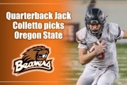 Quarterback Jack Colletto picks Oregon State