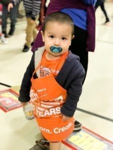 Woodland Intermediate School greatly appreciates the generosity of Home Depot in helping to make an incredibly popular event. Photo courtesy of Woodland Public Schools