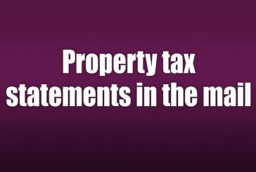 Property tax statements in the mail