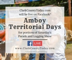 ClarkCountyToday.com staff will be at Amboy Territorial Days covering events on Facebook Live