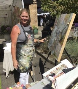Heidi Curley of my aRt heals me will return to this year’s Camas Vintage & Art Faire, Photo courtesy of the Downtown Camas Association