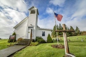 Hazen Chapel Wesleyan Church in View (Amboy) Washington