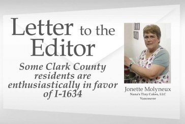 Letter: Some area residents 'are enthusiastically in favor of I-1634'