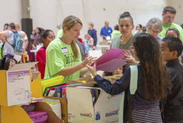 Nearly 800 free backpacks distributed at Woodland Public Schools’ Back to School Bash 2018