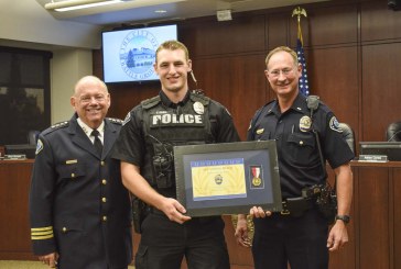 Battle Ground officer presented with Life Saving Award