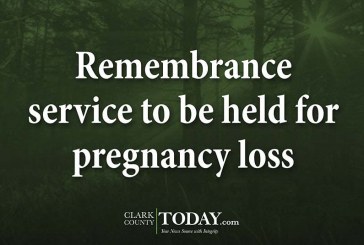 Remembrance service to be held for pregnancy loss