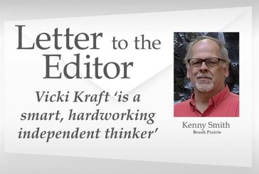 Letter: Vicki Kraft ‘is a smart, hardworking independent thinker’
