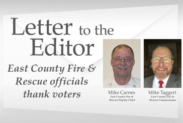 Letter: East County Fire & Rescue officials thank voters