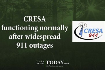CRESA functioning normally after widespread 911 outages