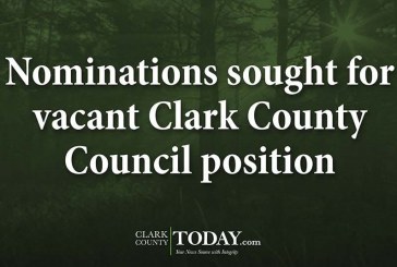 Nominations sought for vacant Clark County Council position