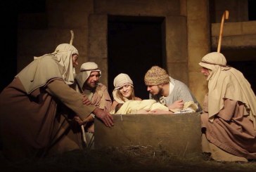 Area church performs living nativity