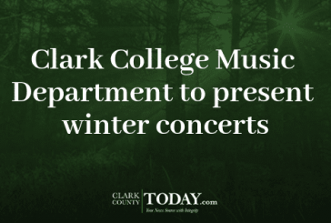 Clark College Music Department to present winter concerts