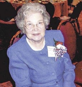 Margaret Colf Hepola devoted many hours to helping the North Clark Historical Museum grow and to compiling histories of the area. Photo courtesy of North Clark Historical Museum
