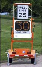 The city of Vancouver has teamed up with volunteers to help get portable speed signs out into neighborhoods where they can slow speeders, but more volunteers are needed. Photo courtesy of city of Vancouver