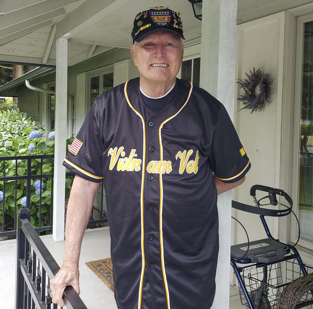 James Mead of Vancouver, who retired from the Navy in 1977, is the chaplain to several veterans organizations. He will be one of five honored at Heroes Night on Saturday at the east Vancouver Costco. Photo by Paul Valencia