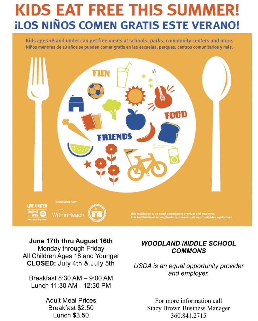 Community support and local grants help Woodland Public Schools offer free summer meals and backpacks