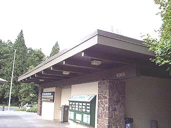 Travelers who need to take a break from the road will soon have access to more amenities at the southbound Interstate 5 Gee Creek Rest Area located south of Ridgefield. Photo courtesy of Washington State Department of Transportation