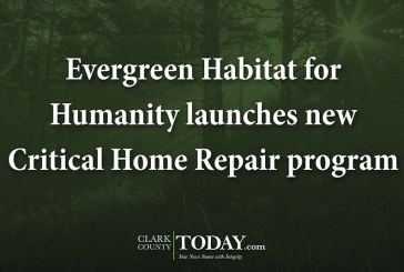 Evergreen Habitat for Humanity launches new Critical Home Repair program