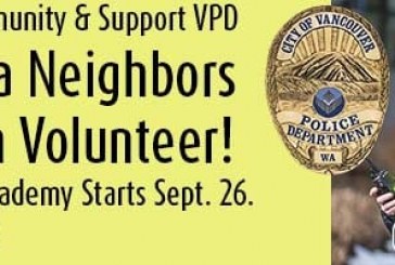 Vancouver Police recruiting for upcoming Neighbors On Watch Academy