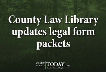 County Law Library updates legal form packets