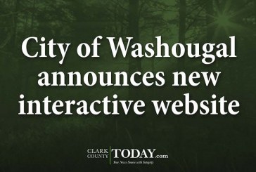 City of Washougal announces new interactive website