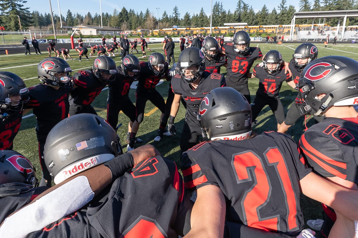 Camas defenders do not care who gets the credit as long as the job gets done on the football field.