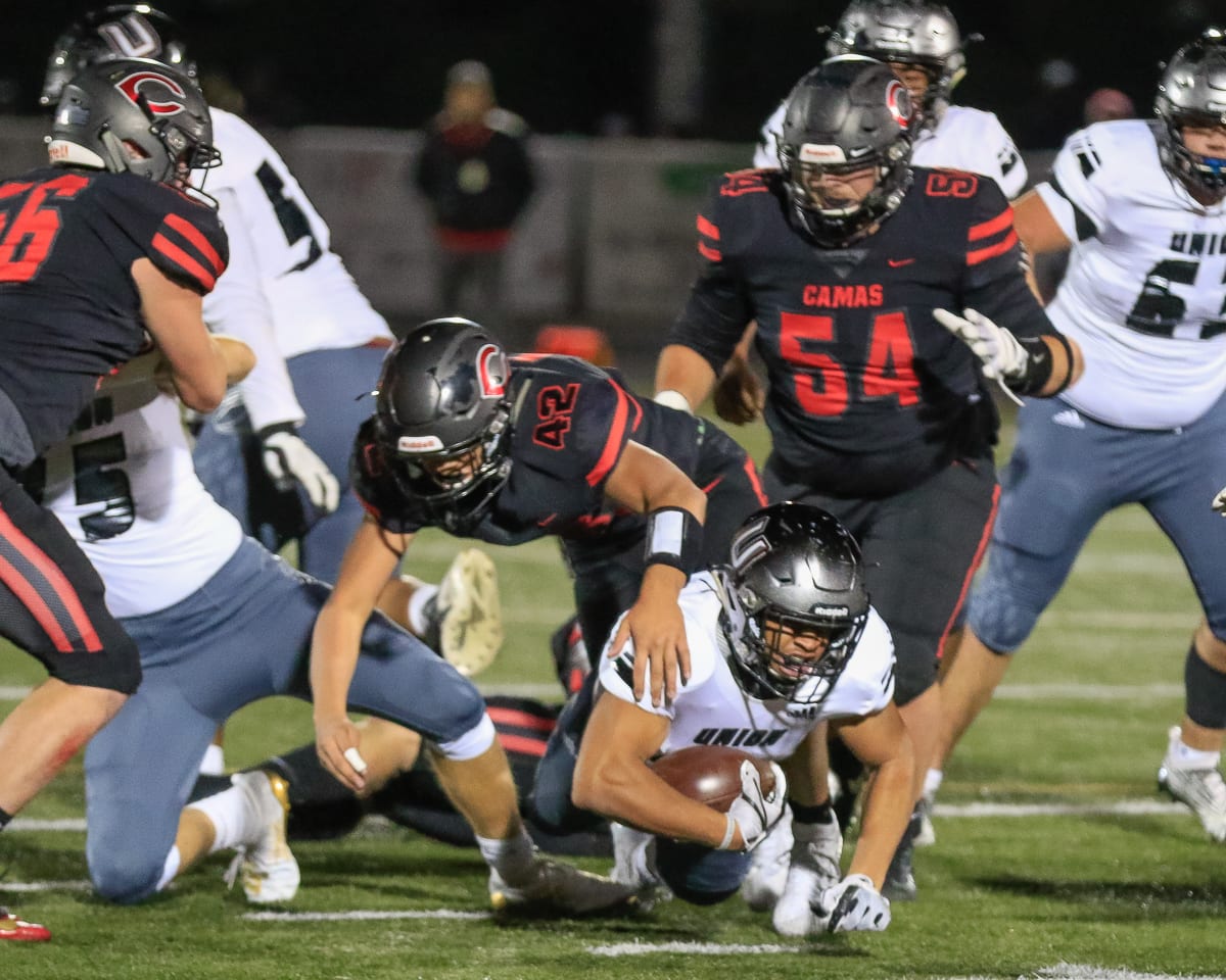 Camas defenders do not care who gets the credit as long as the job gets done on the football field.