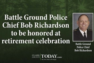 Battle Ground Police Chief Bob Richardson to be honored at retirement celebration