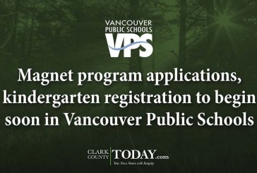 Magnet program applications, kindergarten registration to begin soon in Vancouver Public Schools