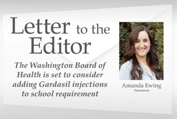 Letter: The Washington Board of Health is set to consider adding Gardasil injections to school requirement