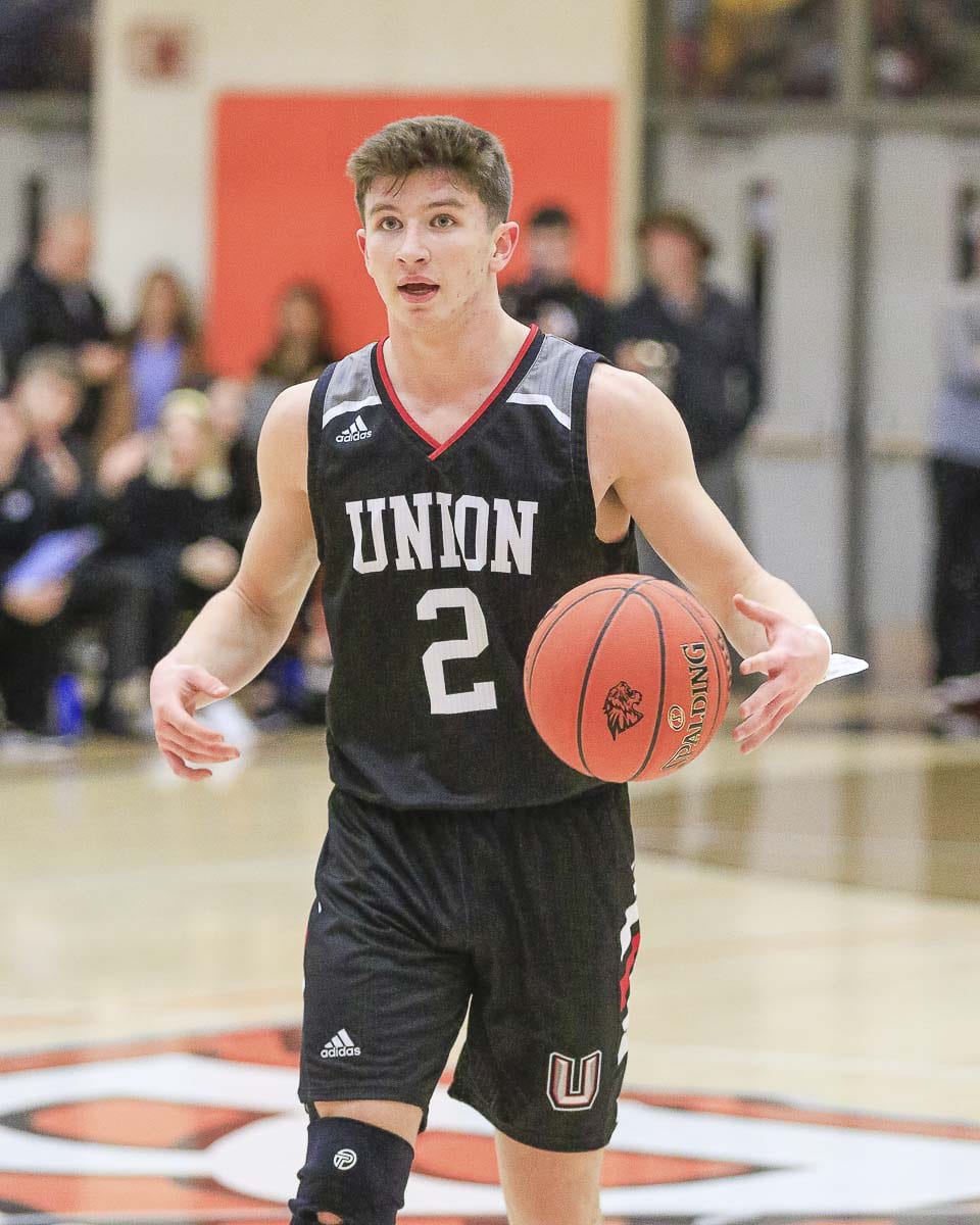 Union senior Brad Lackey is likely out for the rest of the season after suffering a knee injury Tuesday. Photo by Mike Schultz
