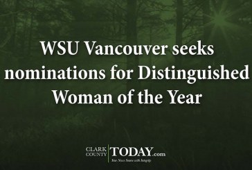 WSU Vancouver seeks nominations for Distinguished Woman of the Year