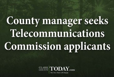 County manager seeks Telecommunications Commission applicants