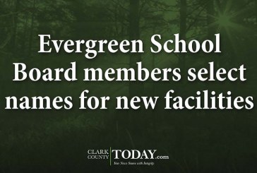 Evergreen School Board members select names for new facilities