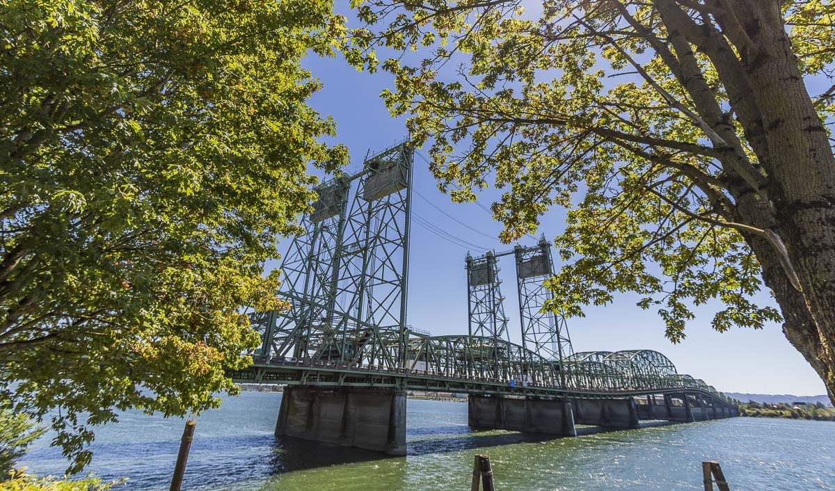 The Interstate Bridge replacement project, which is expected to include tolling, has delayed plans to toll another stretch of I-5 through downtown Portland. Photo by Mike Schultz