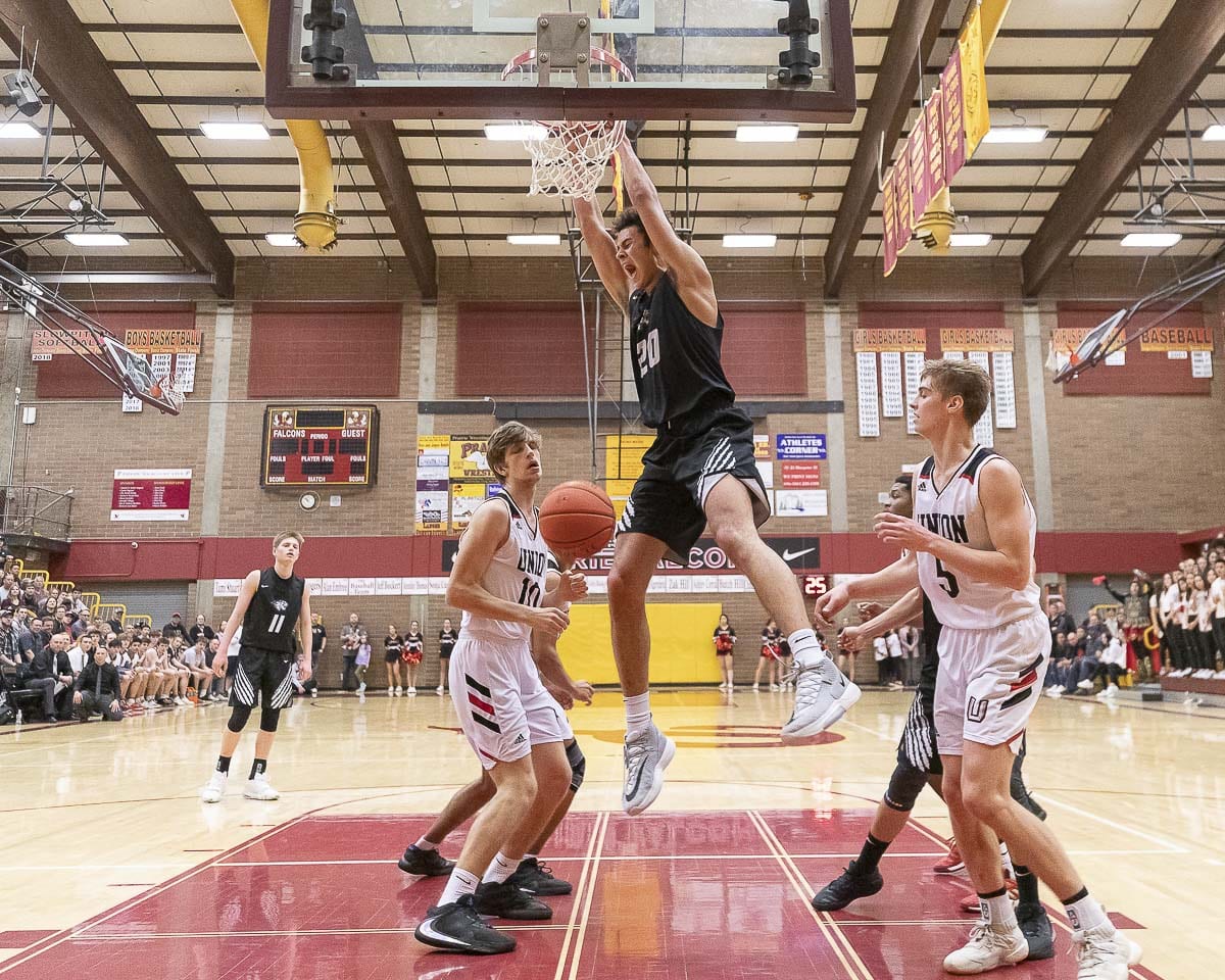 Battle Ground junior Kaden Perry, who said he intends to sign with Gonzaga, was voted to first-team, all-state by The Associated Press. Photo by Mike Schultz