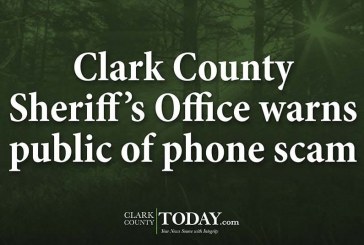 Clark County Sheriff’s Office warns public of phone scam