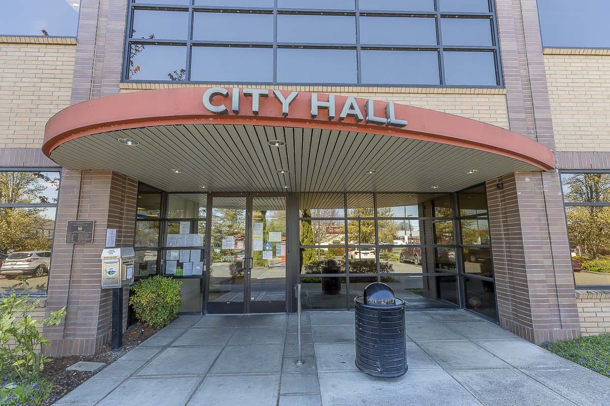 Battle Ground City Hall. Stock photo by Mike Schultz