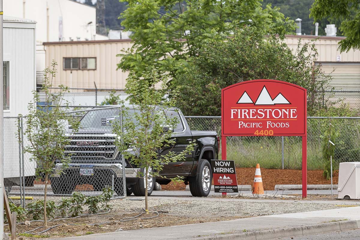 Firestone Pacific Foods on Fruit Valley Road has become the epicenter of the Portland-metro area’s largest COVID-19 outbreak. Photo by Mike Schultz