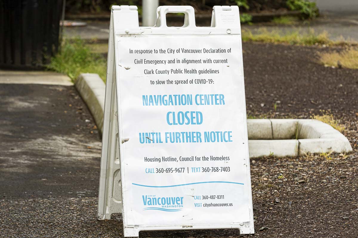 Right now, the center is still closed and the only service still being offered at the center is mail pick-up for those still receiving mail at the center. Photo by Mike Schultz