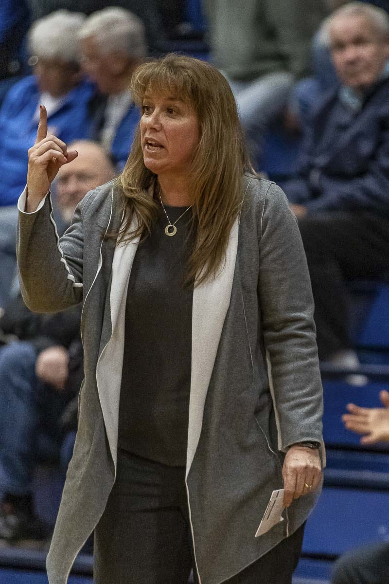 Hala Corral has resigned as head coach of Prairie girls basketball to take a promotion at her work. She is moving to Idaho. Photo by Mike Schultz