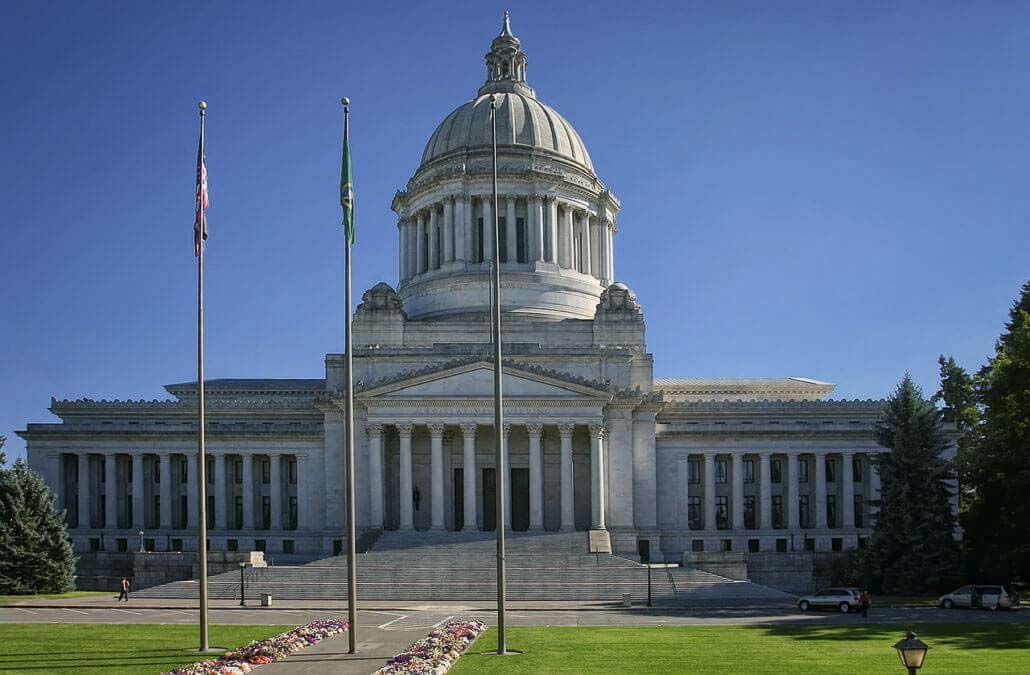 Washington state capitol building.
